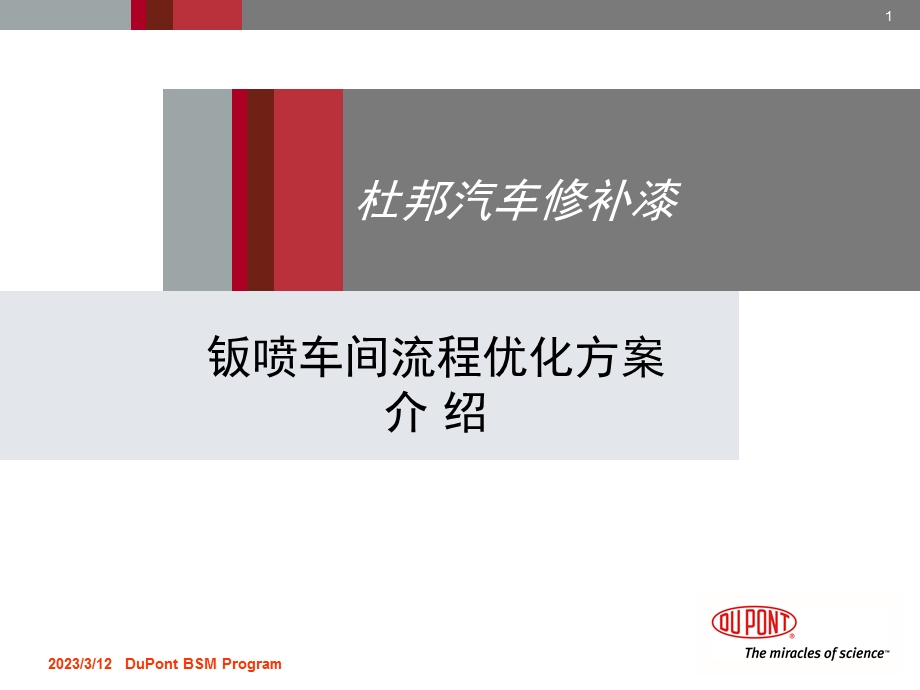 钣喷车间流程优化方案介绍课件.ppt_第1页