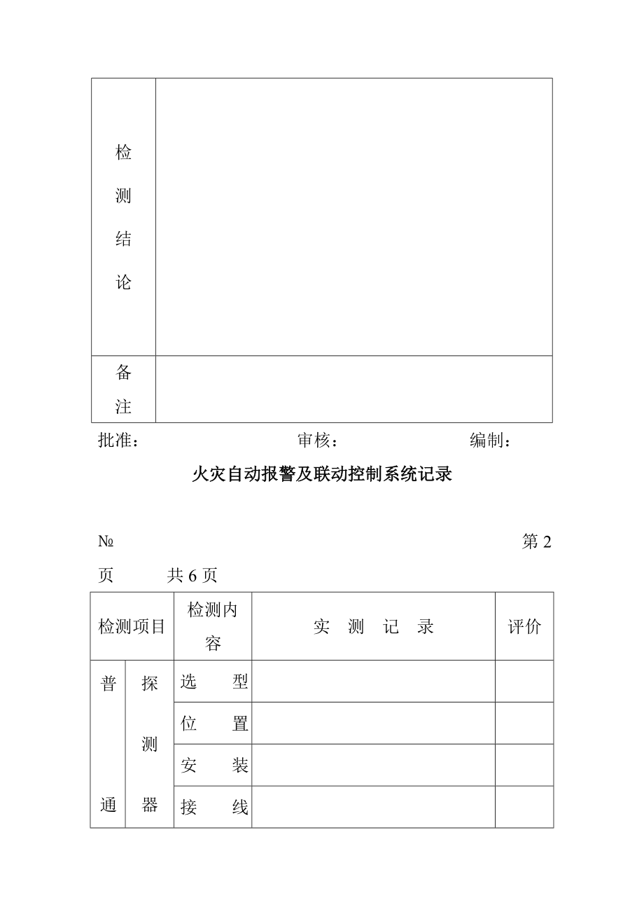 消防表格广东省建筑消防设施检测报告表(DOC 20页).doc_第3页