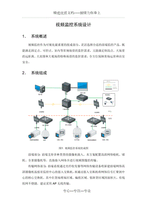 视频监控系统设计.docx