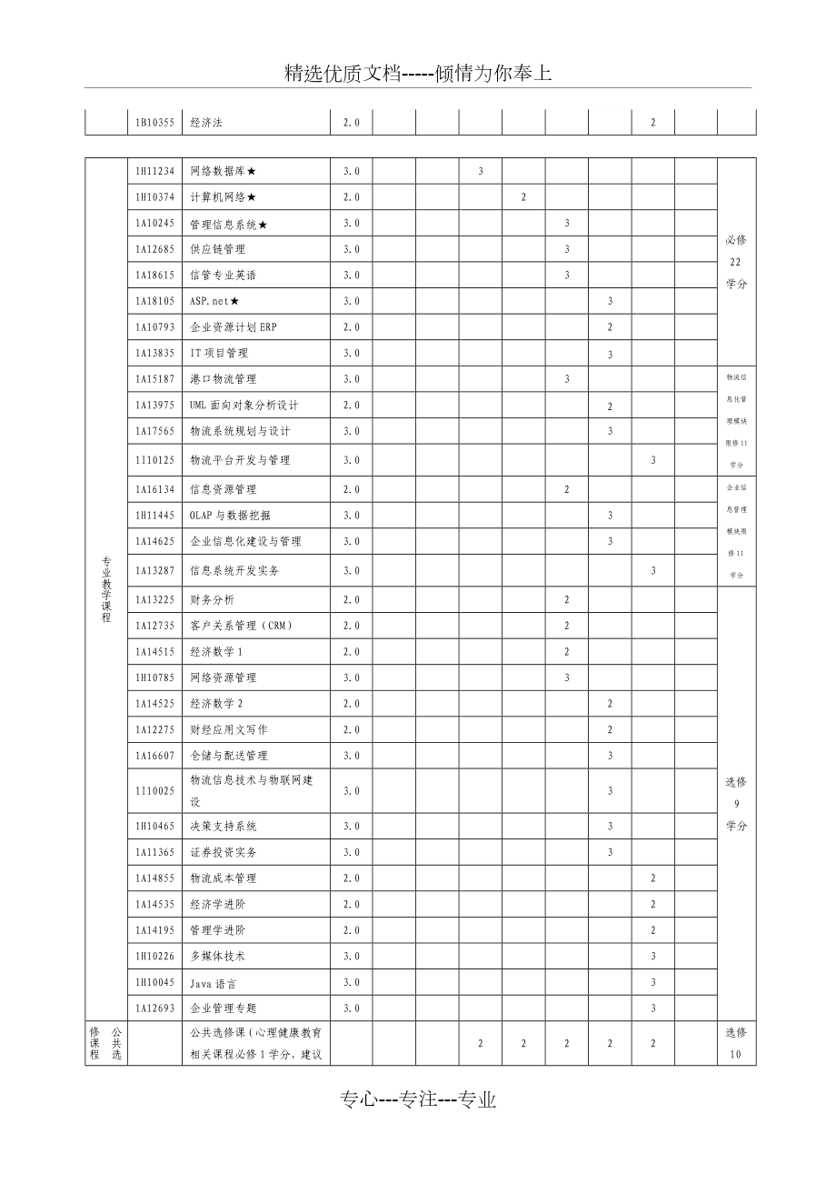 信息管理与信息系统专业人才培养方案.doc_第3页