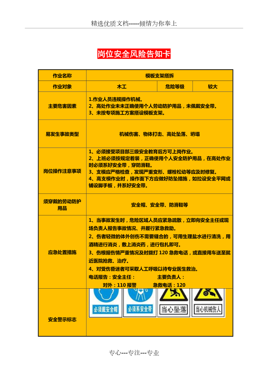 岗位安全风险告知卡.doc_第2页