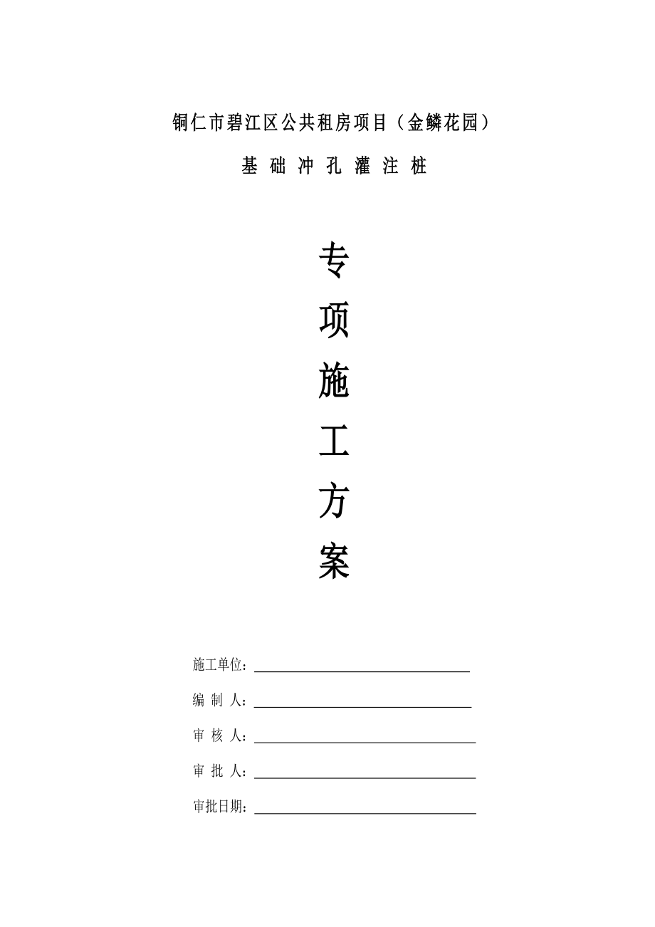 冲孔专项施工方案.doc_第1页