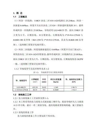 张力放线作业指导书.doc