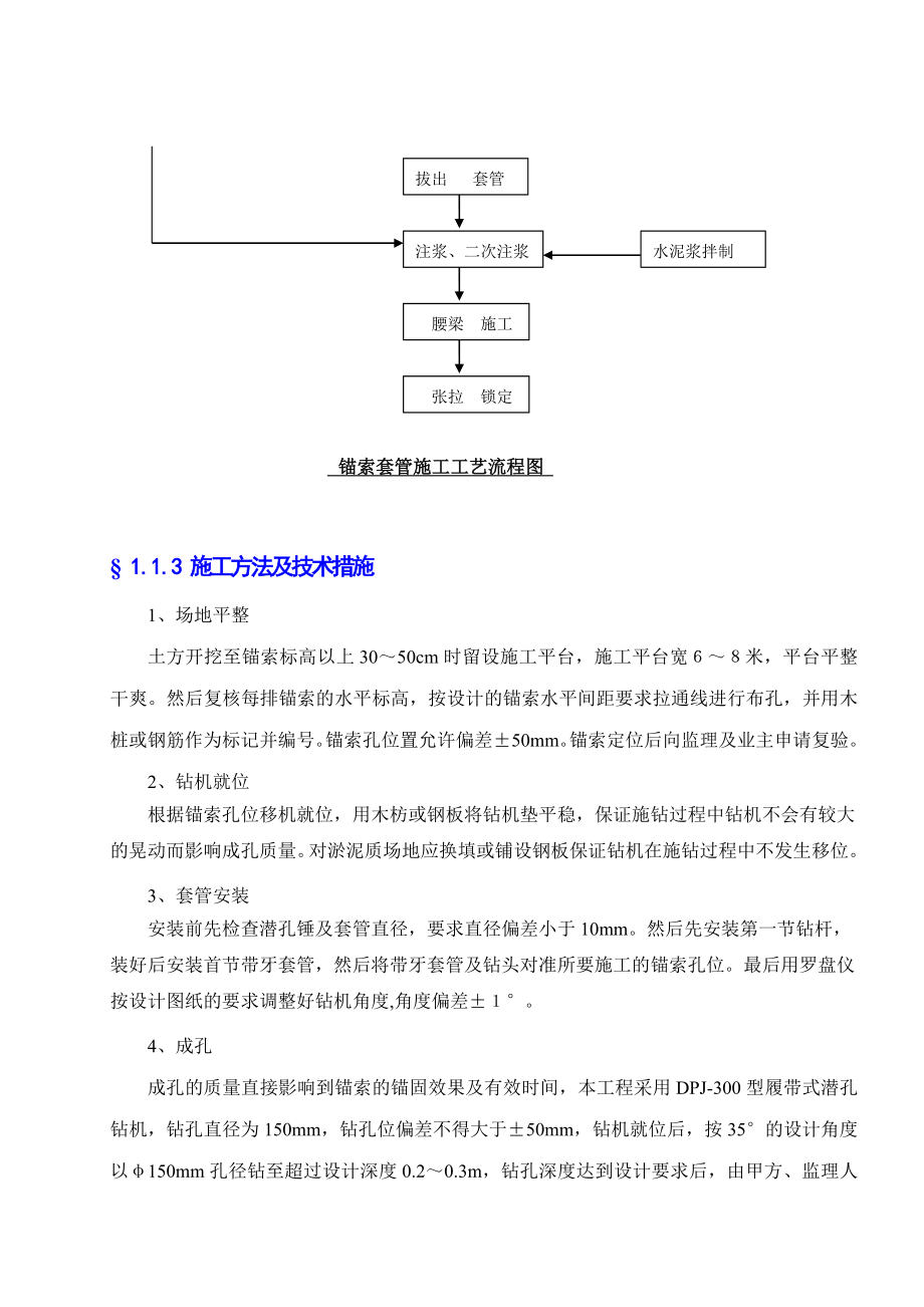 锚索(套管成孔)施工方案.doc_第2页