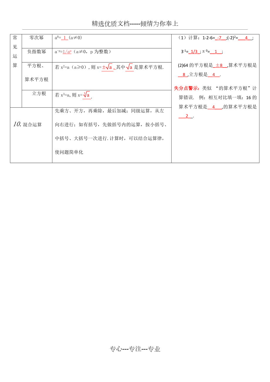 人教版中考数学一轮复习全套.docx_第3页