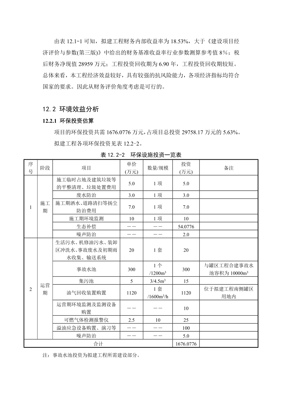 环境影响评价报告公示：滨州港海港港区泊位工程第章环境损益分析环评报告.doc_第2页