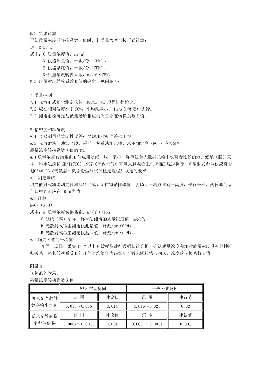 公共场所空气中可吸入颗粒物(PM10)测定方法光散射法.doc_第3页