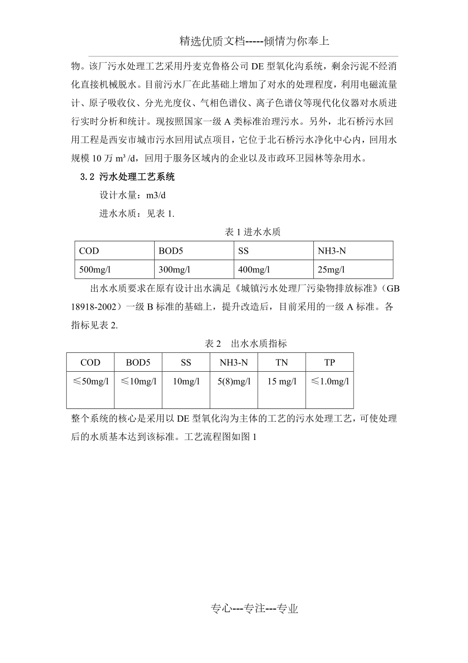 西安北石桥污水处理厂实习报告.doc_第2页
