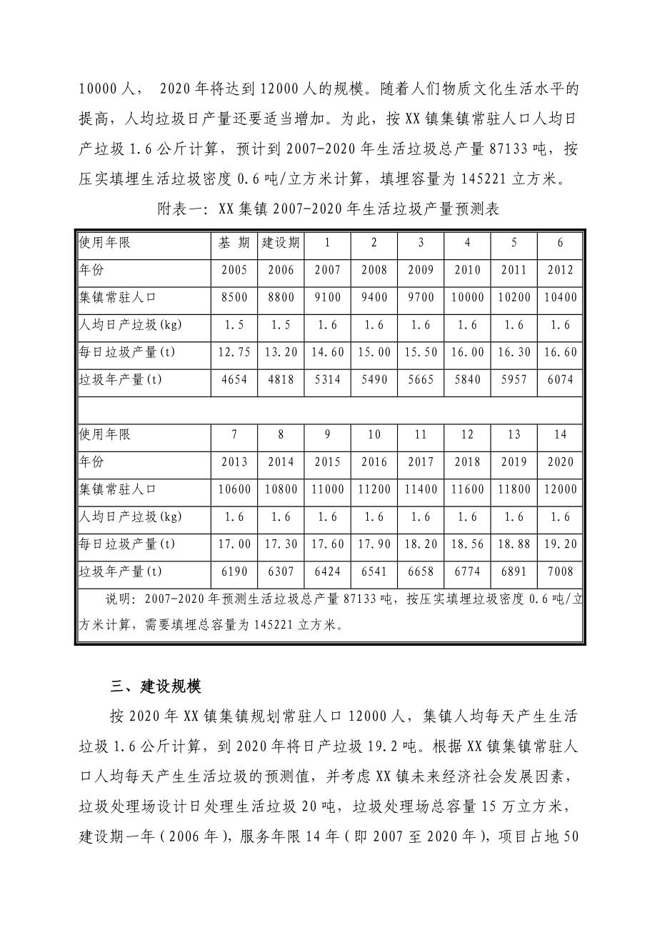 某垃圾处理场项目建议书.doc_第3页