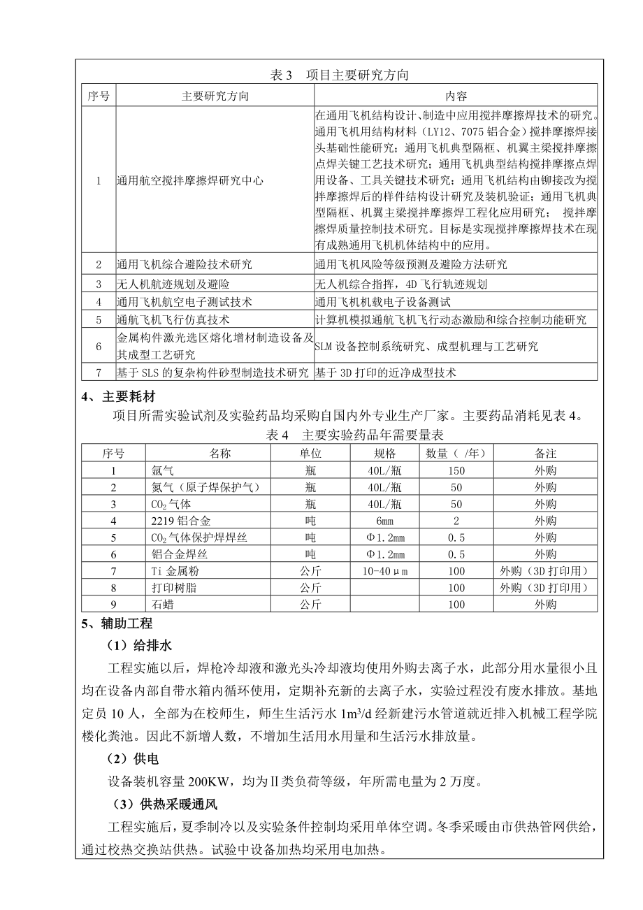 模版环境影响评价全本拟批准河北科技大学通用航空工程实验楼项目环评文件公示4095.doc_第3页