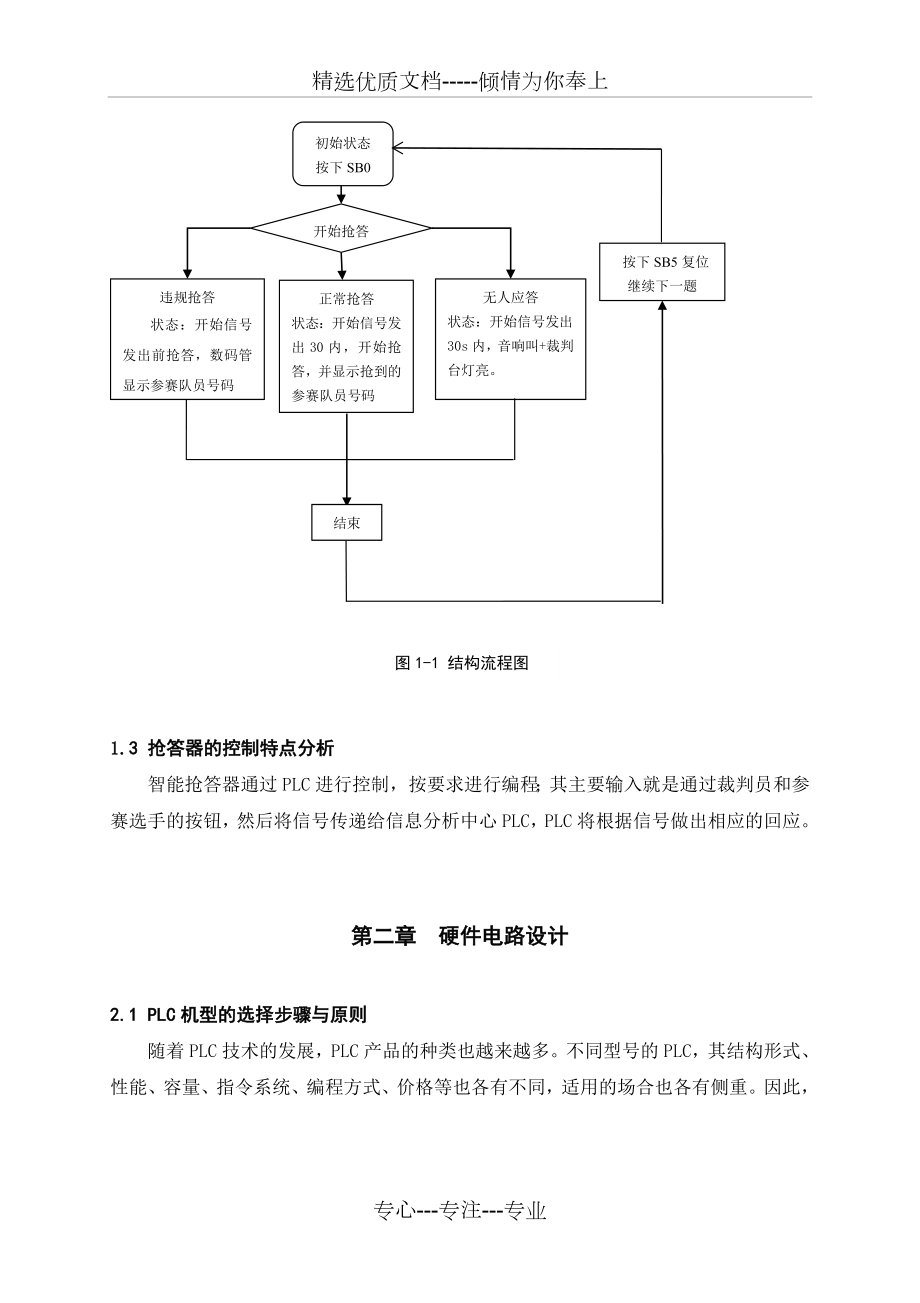 智能抢答器PLC课程设计.doc_第3页