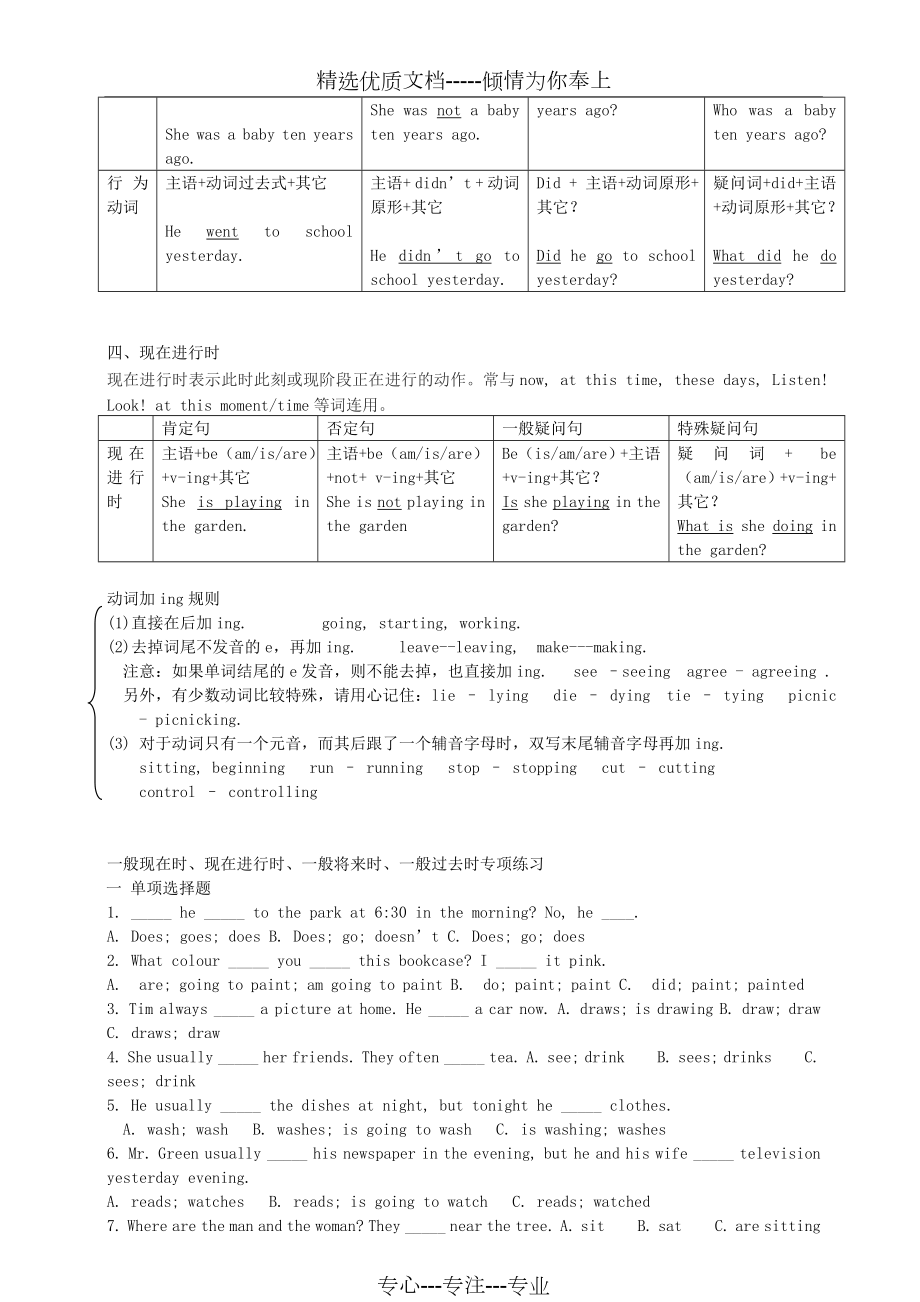 外研版八年级英语上册语法知识点汇总.doc_第3页