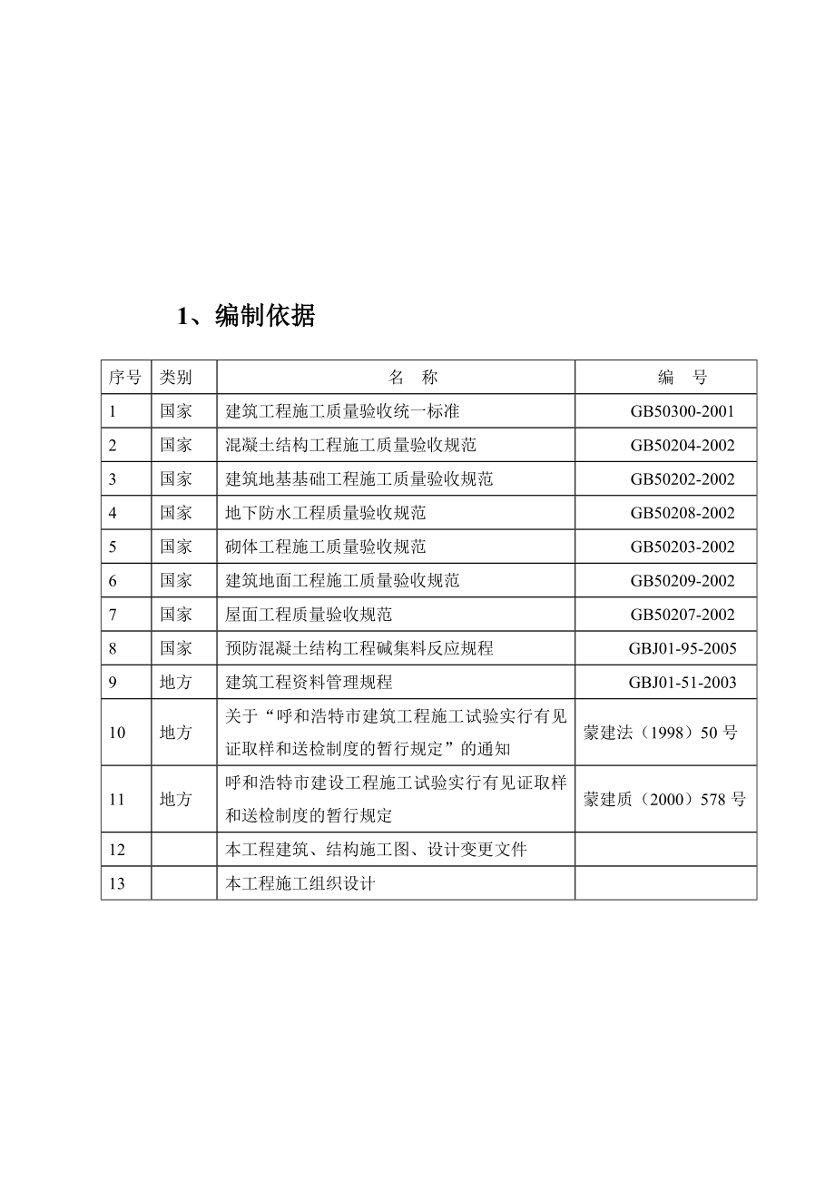 艾博龙园住宅小区二期工程2#楼施工试验方案.doc_第3页