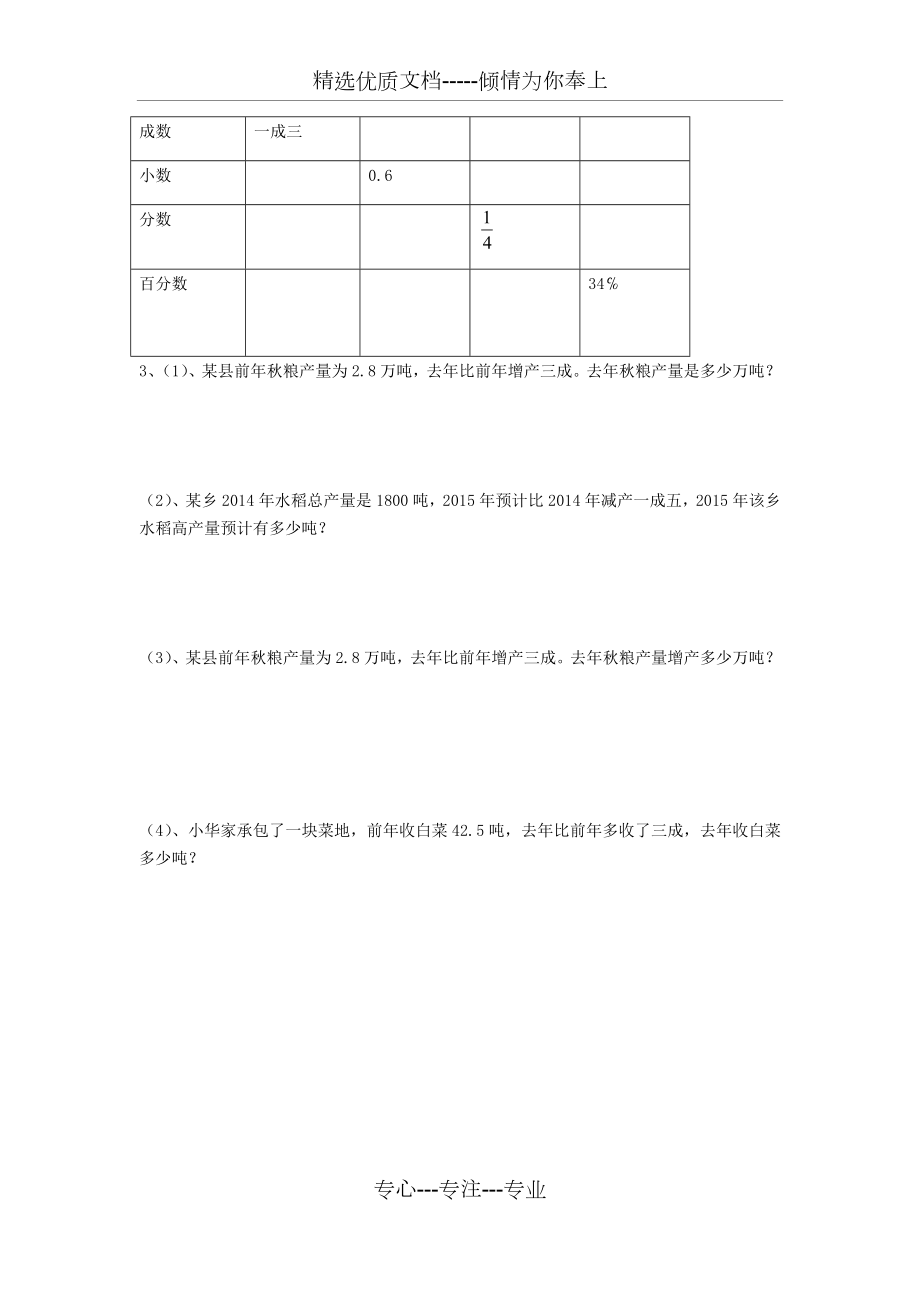 人教版六年级成数利率税率问题.docx_第2页