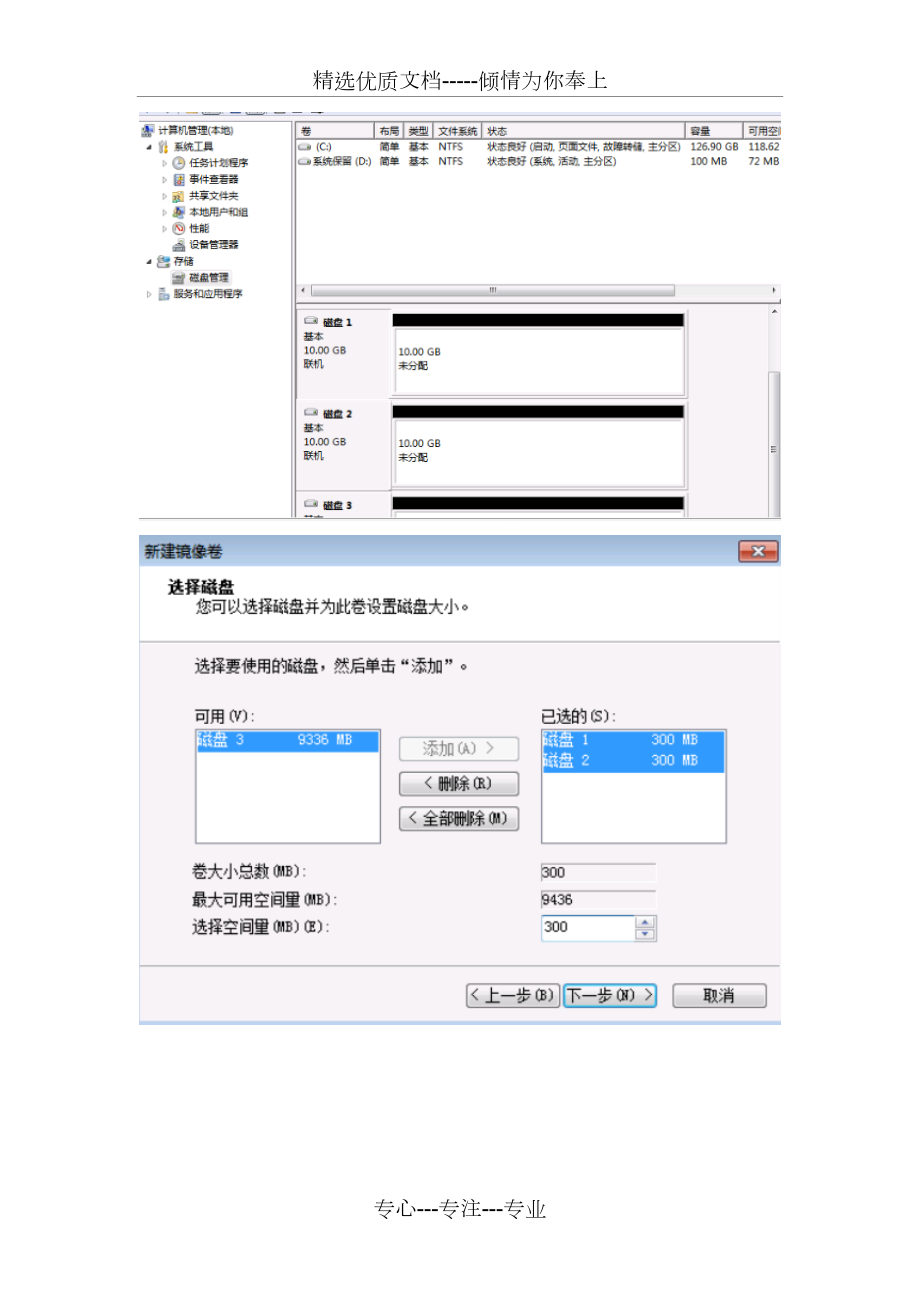 形考作业(二)-管理磁盘存储实训.docx_第2页