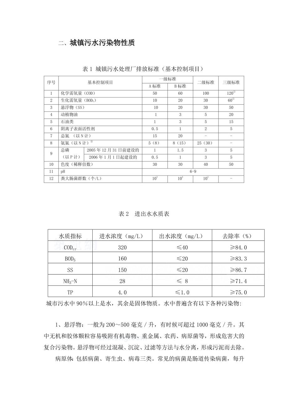 城镇污水处理文献综述论文42398.doc_第3页