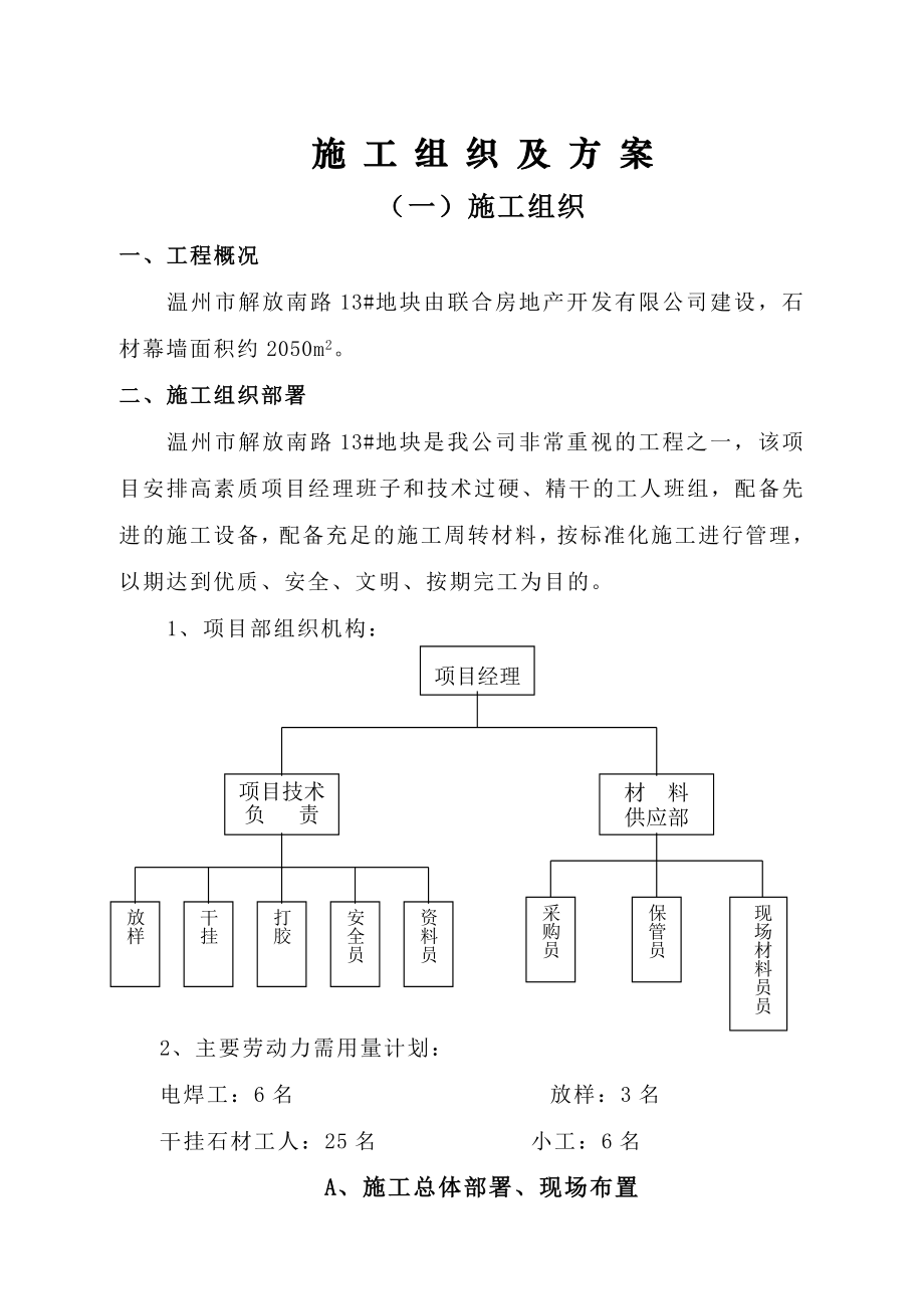 解放南路13地块组织方案.doc_第1页