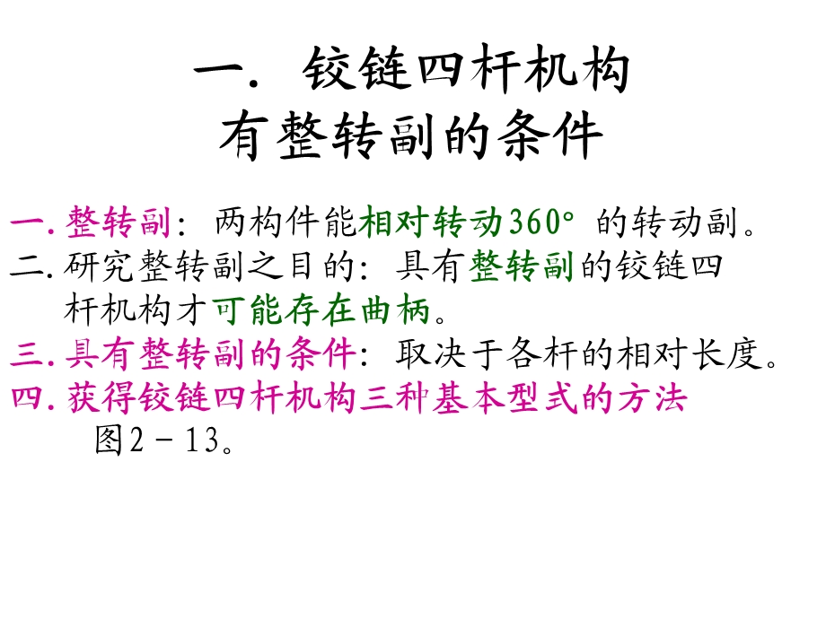 铰链四杆机构的特性课件.ppt_第2页