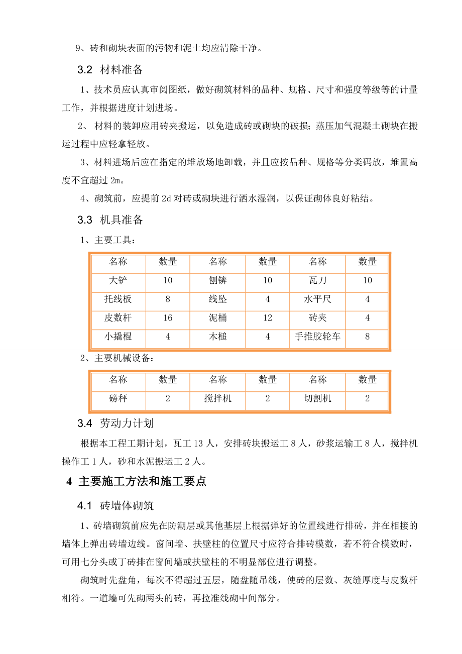 结构形式为剪力墙结构砌砖方案.doc_第3页