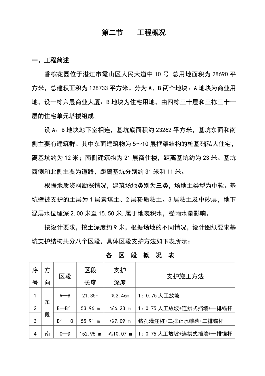 深基坑支护实施方案.doc_第2页