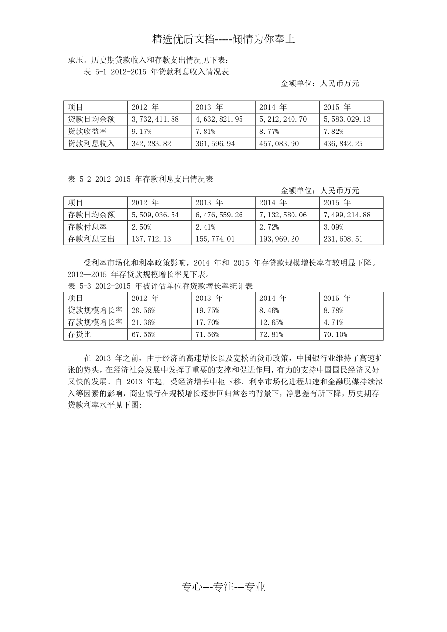 商业银行收益法评估技术说明.doc_第3页