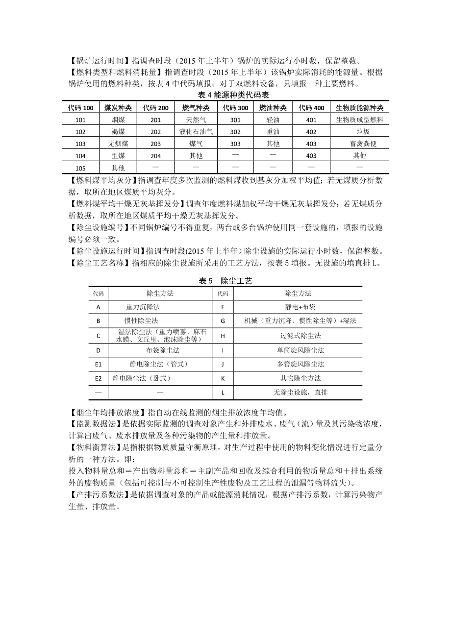 环境影响评价报告公示：锅炉烟尘污染排放及处理情况调查表环评报告.doc_第3页