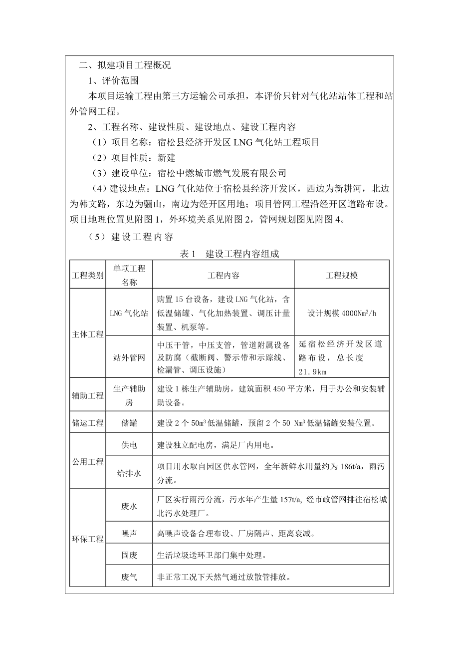 环境影响评价报告公示：经济开发区LNG气化站工程环境影响报告表安建龙溪观邸环环评报告.doc_第3页