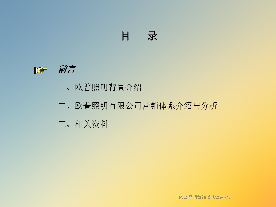 欧普照明营销模式调查报告课件.ppt_第2页