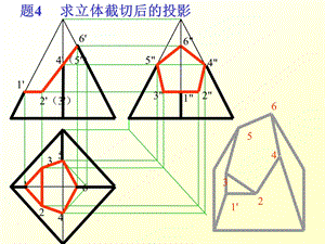 曲面立体的截交线课件.ppt