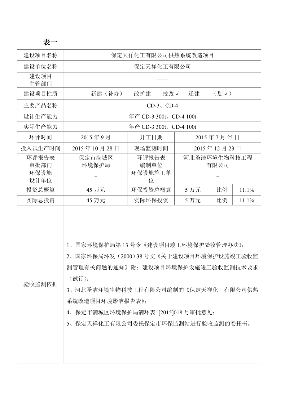 环境影响评价报告公示：保定天祥化工环评报告.doc_第3页