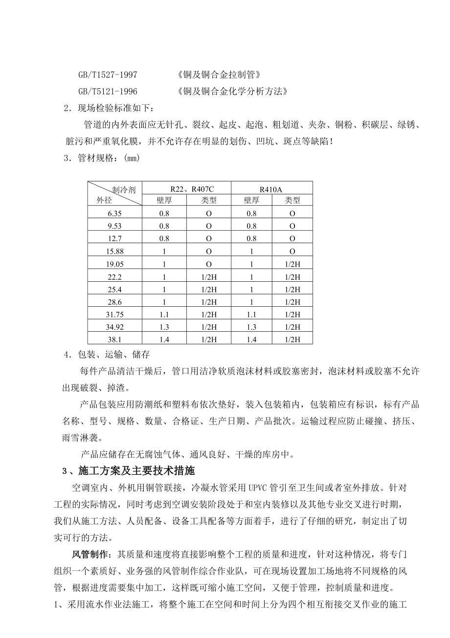 多联机空调施工组织设计方案.doc_第2页