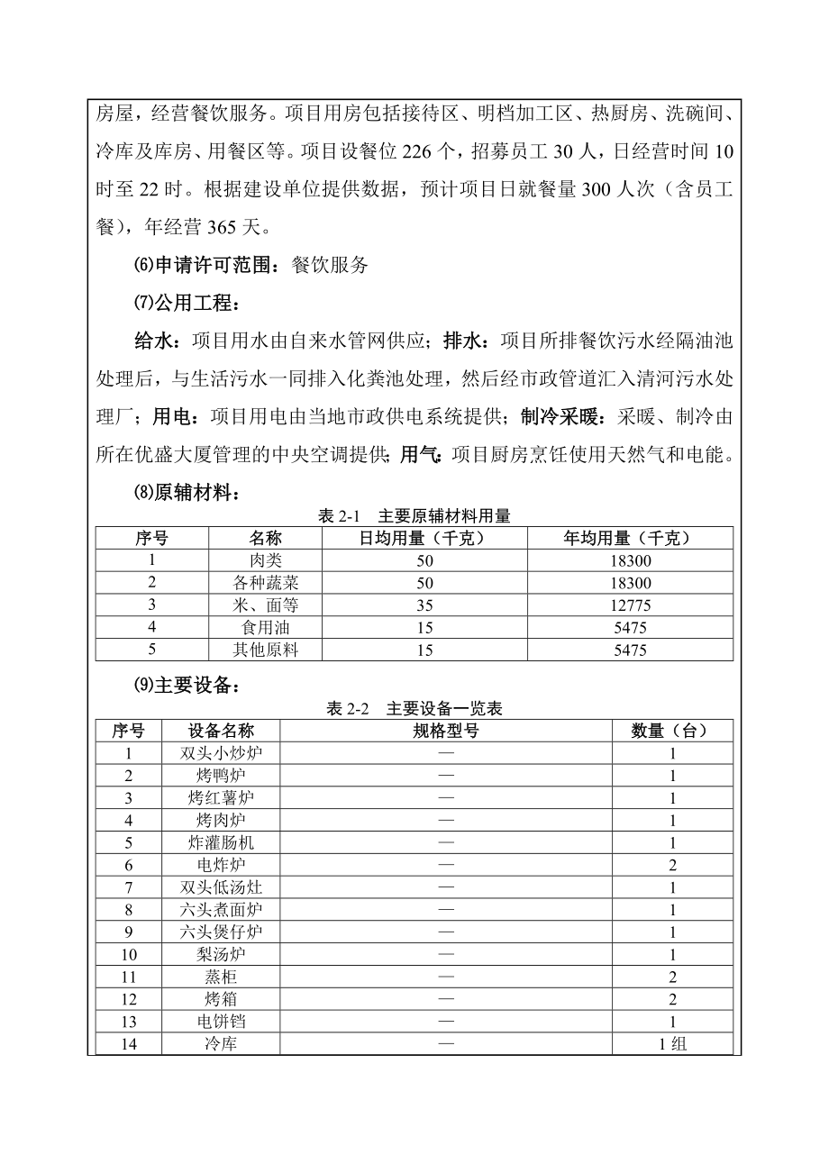 环境影响评价报告公示：北京局气餐饮管理五道口分环评报告.doc_第3页