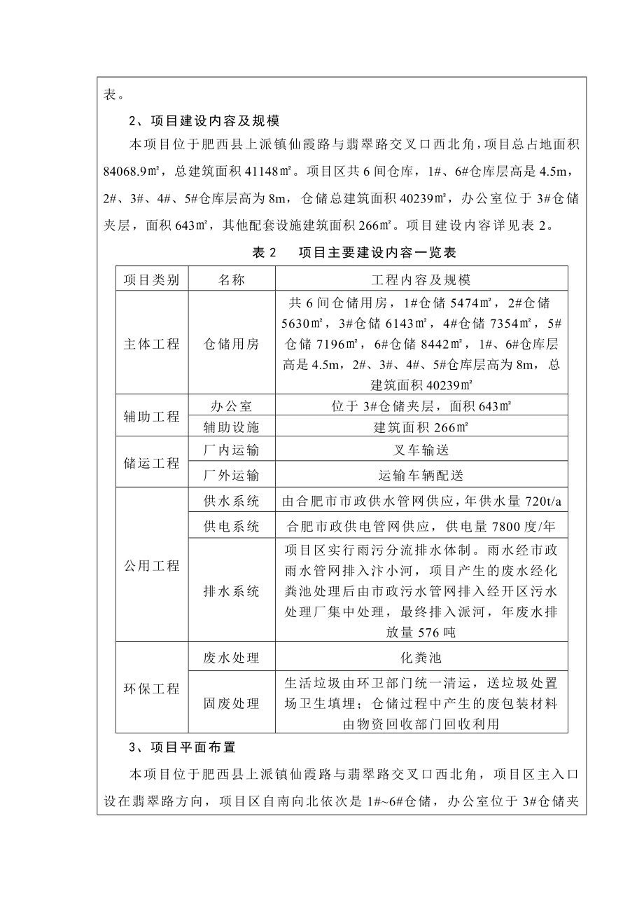 用世生活城拍套设施（仓库）项目环境影响报告表.doc_第3页