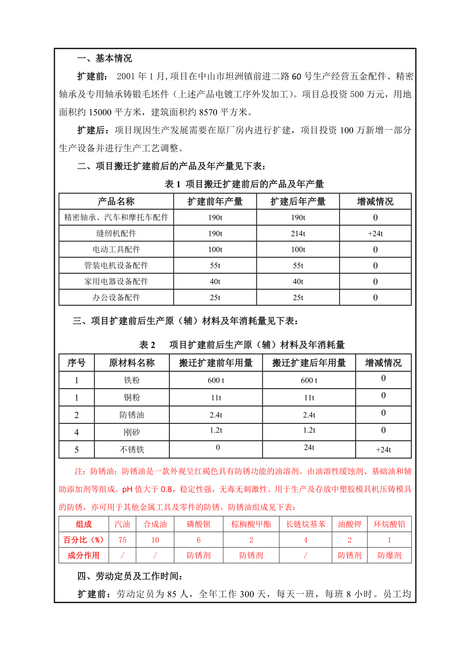 环境影响评价报告公示：中山耀威粉末元件品扩建建设地点广东省中山市坦洲镇环评报告.doc_第3页