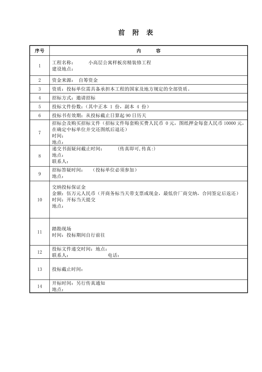 样板房精装修招标文件范本.doc_第3页