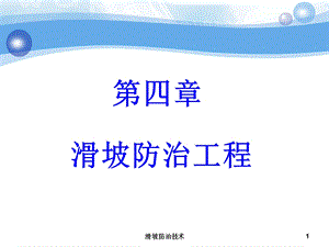 滑坡防治技术ppt课件.ppt