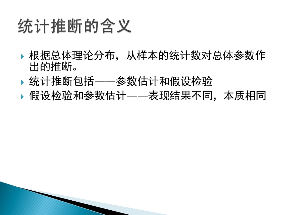 生物统计学中的统计推断课件.ppt_第1页