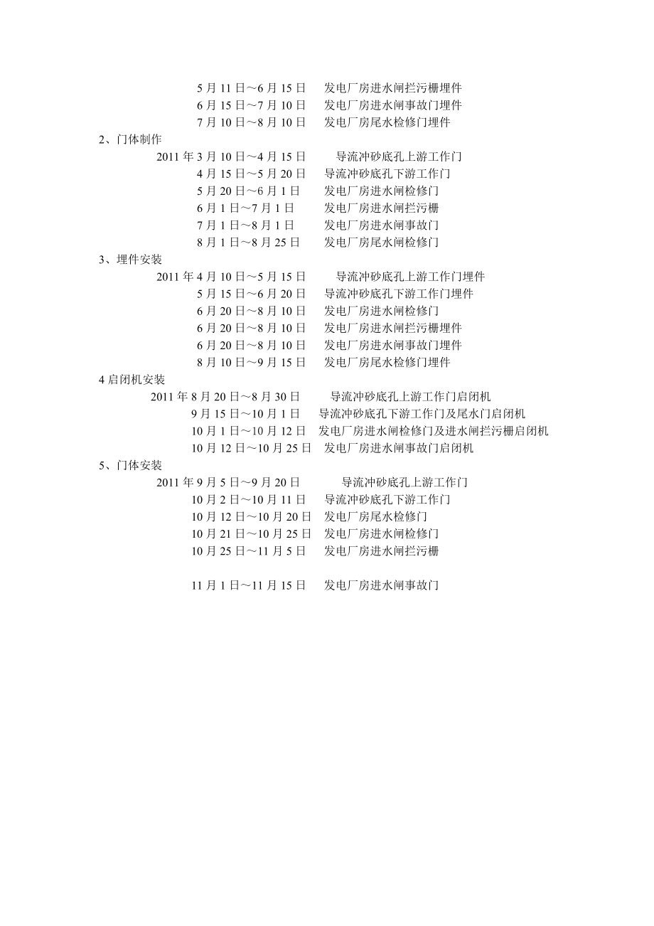 查隆通电站工期计划.doc_第2页