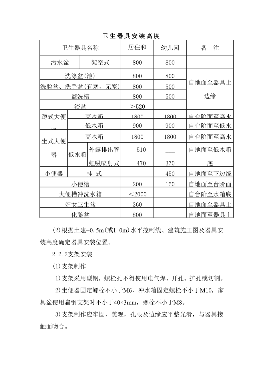 卫生器具安装作业指导书.doc_第3页