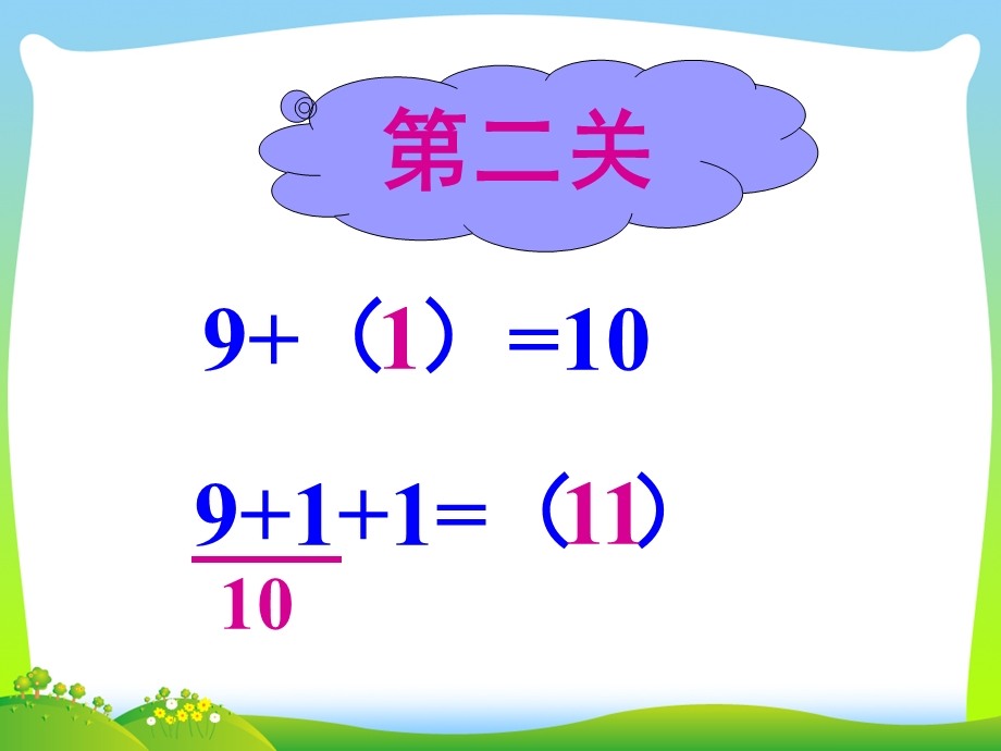 新人教版一年级数学上册《9加几》公开课ppt课件.ppt_第2页