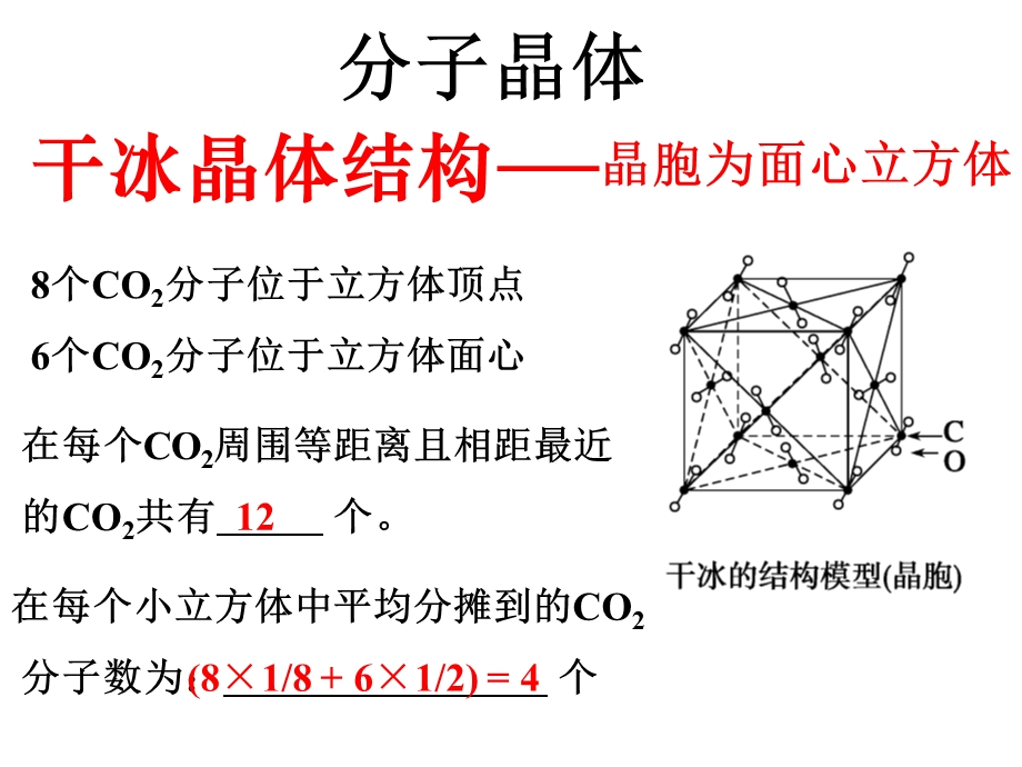 常见晶体模型及晶胞计算课件.ppt_第3页