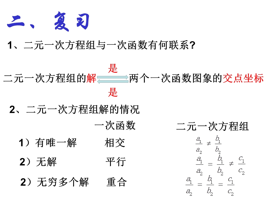 用二元一次方程组确定一次函数的表达式课件.ppt_第2页