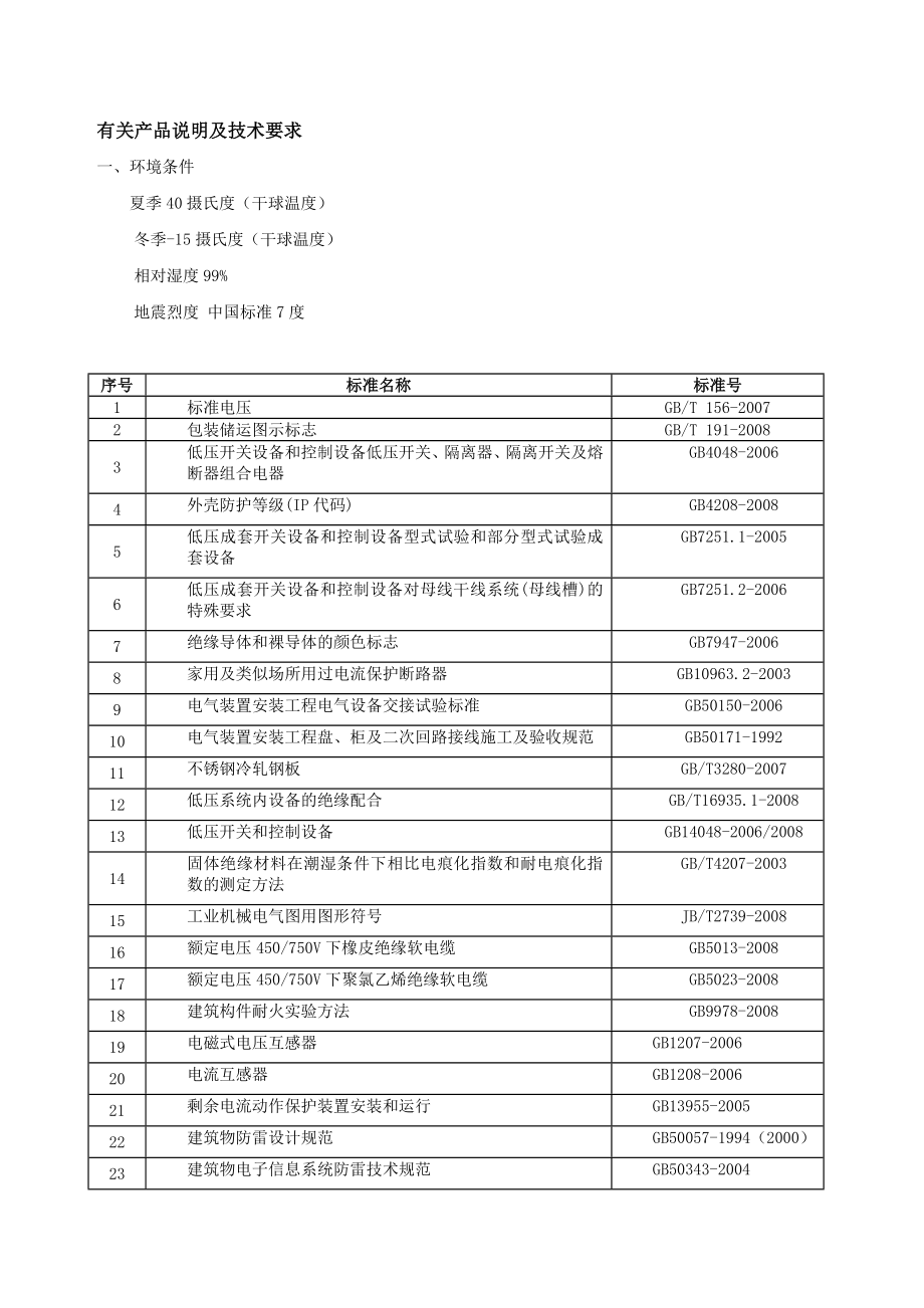 配电箱技术要求.doc_第1页