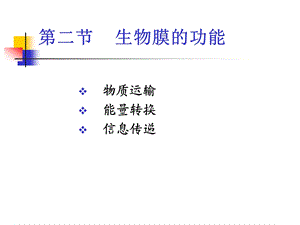 第二节生物膜的功能课件.ppt