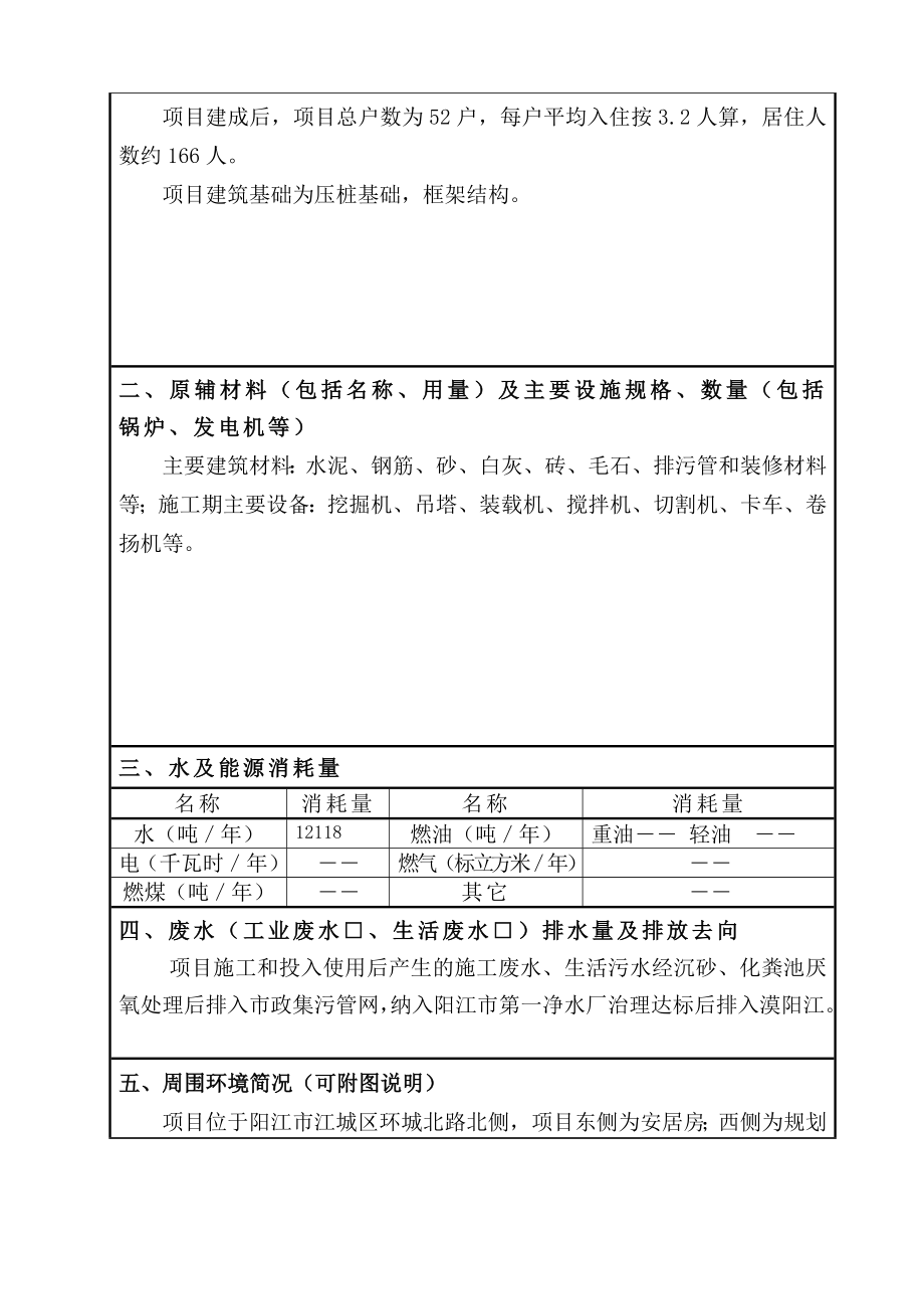 环境影响评价报告：阳江市金源名轩8幢、9幢商住楼建设项目环境影响登记表的受理公告 3242.doc环评报告.doc_第3页