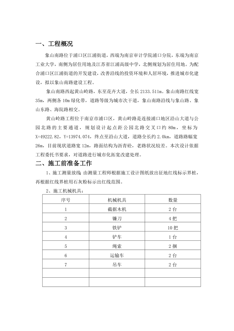 资料树木砍伐、防火安全专项方案.doc_第1页