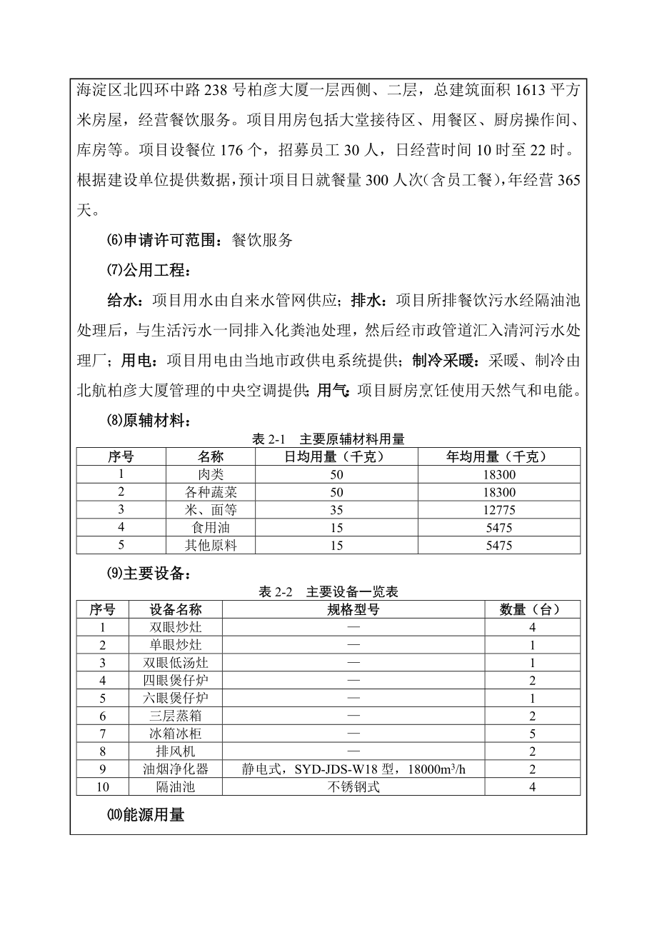 环境影响评价报告公示：湘江宴餐饮管理环评报告.doc_第3页