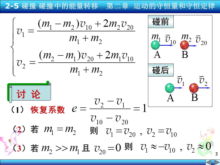 物理25-碰撞--碰撞中的能量转移课件.ppt_第3页