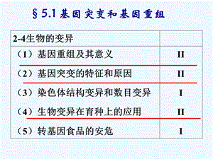 第5章基因突变及其他变异(复习ppt课件(新版)).ppt