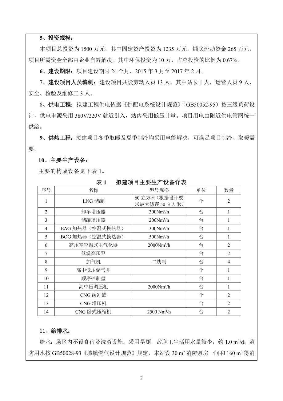 环境影响评价报告全本公示1仓库维修改造项目衡水市河沿镇河沿村衡水河沿粮食储备库有限公司河北十环环境评价服务有限公司7月13日见附件2LNGCNG储备站项目南外环南.doc_第2页